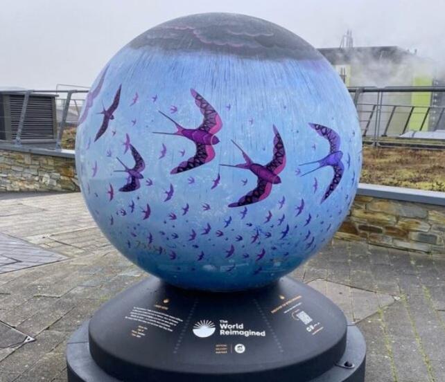 Worlds Reimagined Globe - Penryn Globe
